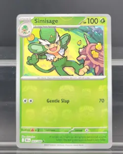 Pokemon Simisage (Master Ball Pattern) 005/086 Black Bolt MP - Image 1