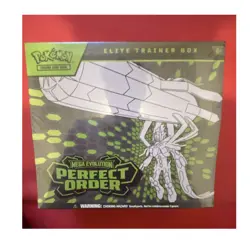 Pokemon Mega Evolution Perfect Order Elite Trainer Box Booster Tyrunt Zygarde - Image 1