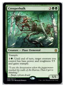 Creeperhulk (a) Commander Anthology Rare - MTG Magic the Gathering Card - Image 1