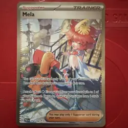 MELA 254/182 SV04 Paradox Rift Trainer Pokemon TCG SIR *SAME DAY SHIPPING - Image 1
