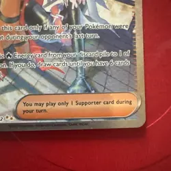 MELA 254/182 SV04 Paradox Rift Trainer Pokemon TCG SIR *SAME DAY SHIPPING - Image 5
