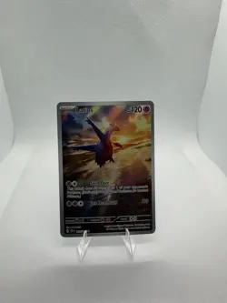 Pokemon Latios Full Art Holo Black Star Promo SV08 Surging Sparks 120 HP 110 At… - Image 1