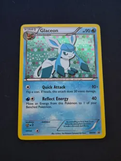 Pokemon TCG Glaceon BW90 Black Star Promo Holo Card Black White 2013 Pokemon - Image 1