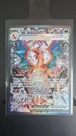 Charizard ex 223/197 Special Illustration Rare Obsidian Flames Pokemon Near Mint - Image 3