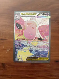 Pokemon TCG Mega Clefable EX Full Art Holo Ultra Rare 119/108 Perfect Order - Image 3