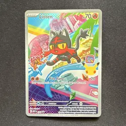 Pokemon First Partner Collection 2026 Holo Lot 3 Rowlet Litten Popplio 043-045 - Image 4