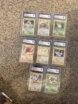Pokemon TCG Vintage CGC Lot!!!!! 2001 Through 1999 - Image 1