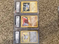 Pokemon TCG Vintage CGC Lot!!!!! 2001 Through 1999 - Image 4