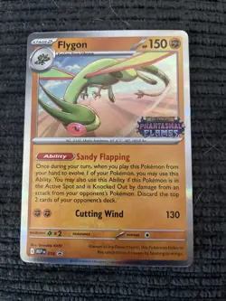 Pokemon TCG Phantasmal Flames Stamped Flygon 016 Build & Battle Box Promo! - Image 1