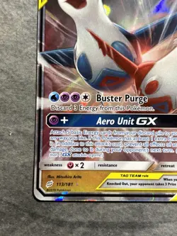 Pokemon Latias & Latios GX 113/181 Tag Team - Team Up NM - Image 3