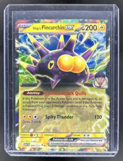 2026 Pokemon Ascended Heroes Hop's Pincurchin ex Double Rare #068/217 - Image 1