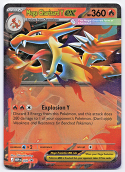 Pokemon TCG Mega Charizard ex 030 Promo Playset NM - Image 1