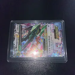 NEAR MINT GEM M Rayquaza EX 76/108 Celebrations Classic Collection Pokemon 2021 - Image 2