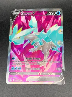 Kyurem V - 174/196 - Full Art Ultra Rare Sword & Shield: Lost Origin Pokemon NM - Image 1