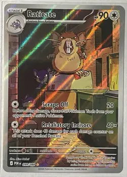 🔥🔥Pokemon Raticate Perfect Order Illustration Holo 099/088🔥🔥 - Image 1