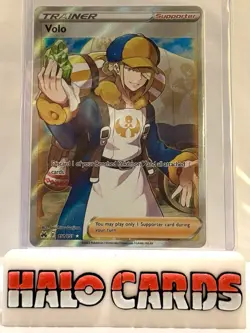 PACK FRESH Volo 151/159 SWSH Crown Zenith Holo Full Art Ultra Rare Pokemon H - Image 1