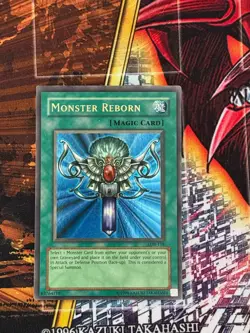 Monster Reborn LOB-118 The Legend of Blue Eyes White Dragon Unlimited|Unlimited - Image 1