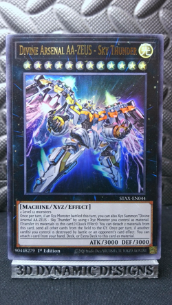 | Yugioh Divine Arsenal AA-ZEUS - Sky Thunder STAX-EN044 1st Edition NM 🔥 | - Image 1