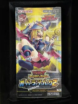 Yugioh Card Game Rush Duel Over Rush Pack 2 Sealed Box Konami Japanese - Image 1