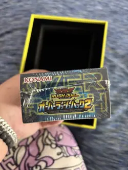 Yugioh Card Game Rush Duel Over Rush Pack 2 Sealed Box Konami Japanese - Image 3