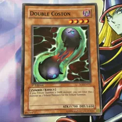Yugioh Structure Deck: Zombie Madness Double Coston #SD2-EN011 LP - Image 1