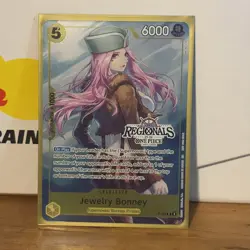 2025 One Piece Jewelry Bonney ONLINE Regional Event Card English Foil Promo 085 - Image 1