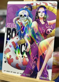 Very Rare Boa Hancock AR UC F02-22 Carddass Card Japanese One Piece - Image 1