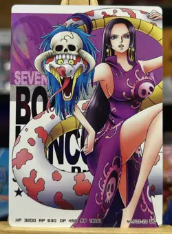 Very Rare Boa Hancock AR UC F02-22 Carddass Card Japanese One Piece - Image 3