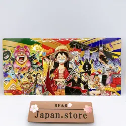 One Piece Luffy Shanks set Natsucomi 2022 Double Sticker - Eiichiro Oda Shueisha - Image 1