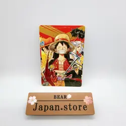 One Piece Luffy Shanks set Natsucomi 2022 Double Sticker - Eiichiro Oda Shueisha - Image 4