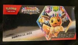 Pokemon Scarlet & Violet Prismatic Evolutions Surprise Box Factory Sealed - Image 1