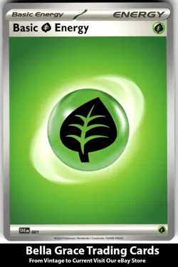 Basic Grass Energy #001 Prize Pack Series Cards Pokemon Common - Image 1