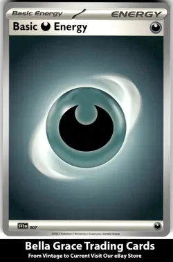Basic Darkness Energy #007 Prize Pack Series Cards Pokemon Common - Image 1
