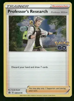 Professor's Research - SWSH178 Promo Holo Pokemon NM - Image 1