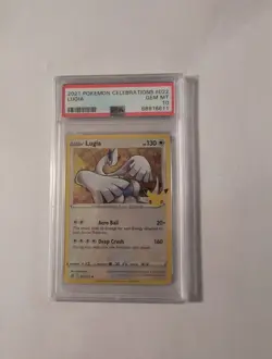 Pokemon TCG Lugia Celebrations Holo Rare Card # 022/025 PSA 10 GEM MT - Image 1