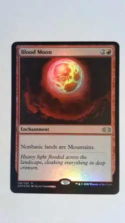 Blood Moon Double Masters 2XM 118/332 Foil Rare MTG Magic The Gathering Card - Image 1