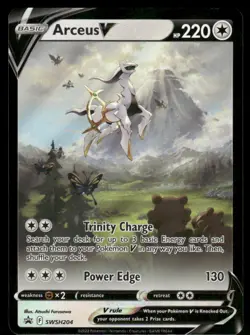 SWSH: Sword & Shield Promo Cards #SWSH204 Arceus V - Image 1