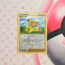 Poke Kid 173/202 Sword & Shield Reverse Holo - Sanosuke Sakuma Pokemon TCG Card - Image 1