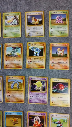 Pokemon Card Vintage Japanese Lot 20 Cards from Base Set LP/MP - Image 3