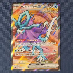 Walking Wake ex 189/162 - Temporal Forces - Rare Holo Pokemon Card - NM - Image 1