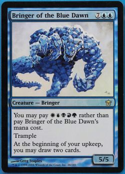 Bringer of the Blue Dawn FOIL Fifth Dawn PLD Blue Rare CARD (505511) ABUGames - Image 1