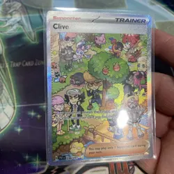Pokemon TCG Clive 236/091 Paldean Fates Special Illustration Rare Card SIR NM - Image 5
