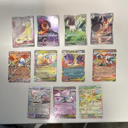 Pokemon GX EX Holo Card Lot 11 Cards - Image 1