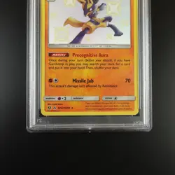 PSA 10 Lucario SV22/SV94 Pokemon Hidden Fates Holo Card - Image 3