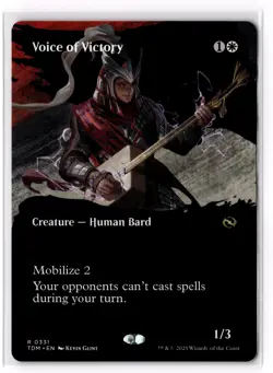 Voice of Victory (Borderless) 331 Tarkir: Dragonstorm Normal NM - Image 1