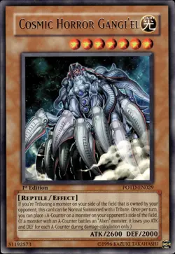 Cosmic Horror Gangi'el - Rare 1st Edition POTD-EN029 - NM - YuGiOh - Image 1