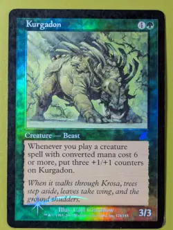 FOIL Kurgadon x1 Scourge 1x MTG Magic the Gathering - Image 1