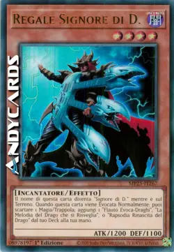 REGALE SIGNORE DI D. • (The King Of D.) • Ultra R • MP25 IT267 • 1Ed • Yugioh! - Image 1