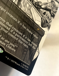 MTG Fatal Push Secret Lair x Spider-Man 7014 NM - Image 3