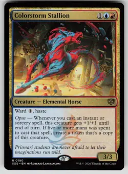 Colorstorm Stallion Rare Secrets of Strixhaven 180 MTG Near Mint 2026 - Image 1